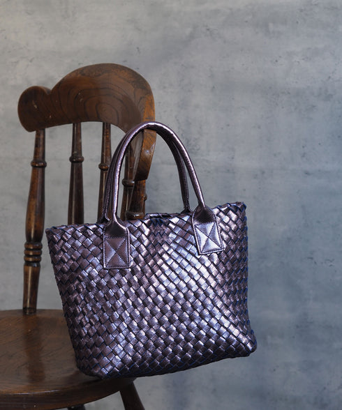 【雑誌掲載】メタリックメッシュトートバッグポーチセット 17-1015